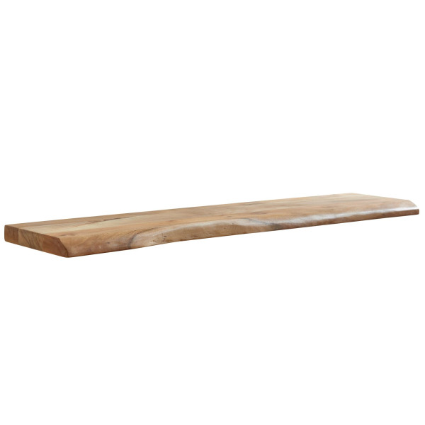 Wandregal in braun aus Holz