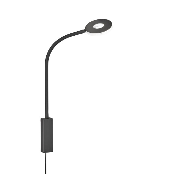 Wandspot flex CAMA in schwarz aus Metall