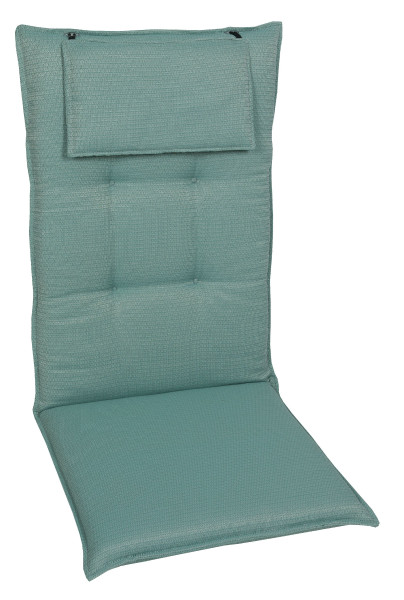 Sesselauflage nieder in petrol aus Polyester