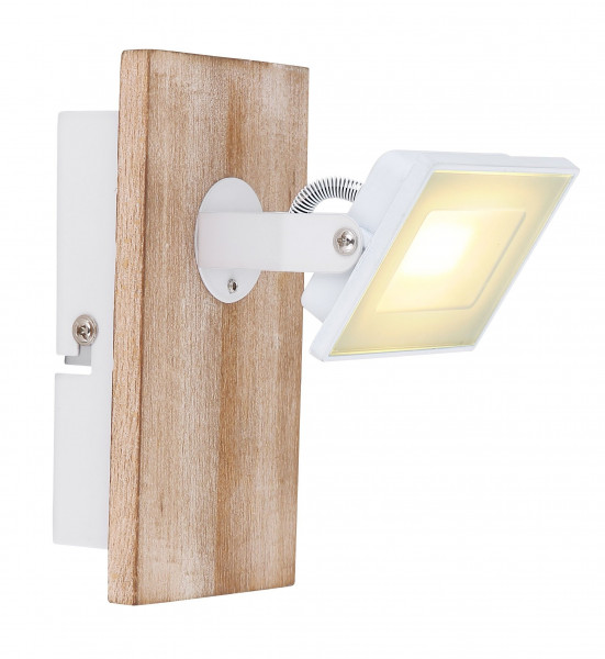 Wandspot JOYA in weiß aus Glas