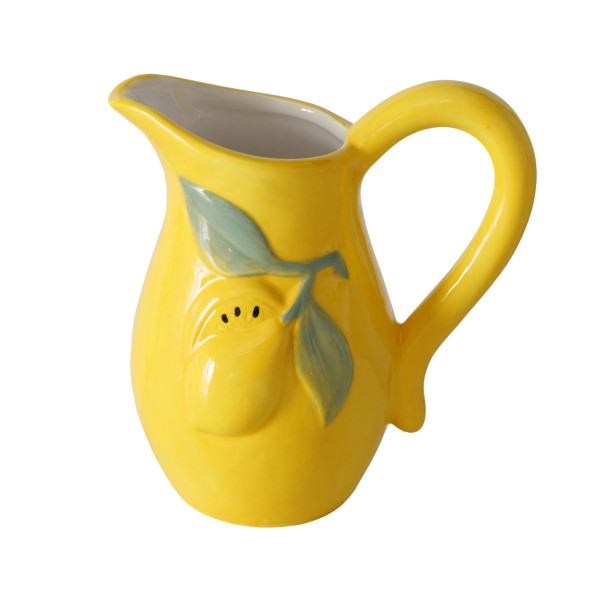 Krug ZITRONELLA in gelb aus Dolomit