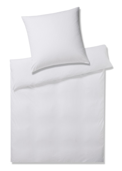 Bettwäsche Jersey SOLID STRIPE aus Baumwolle