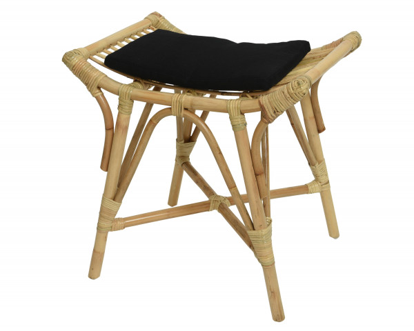 Hocker mit Kissen