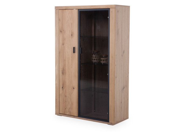 Highboard HARPER IZEDA in Eiche aus Massivholz