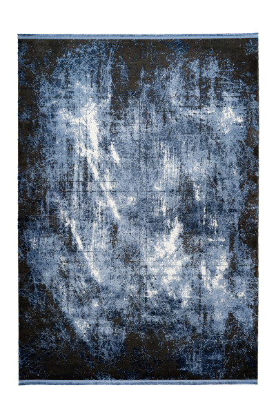 Teppich ELYSEE in blau aus Mischgewebe