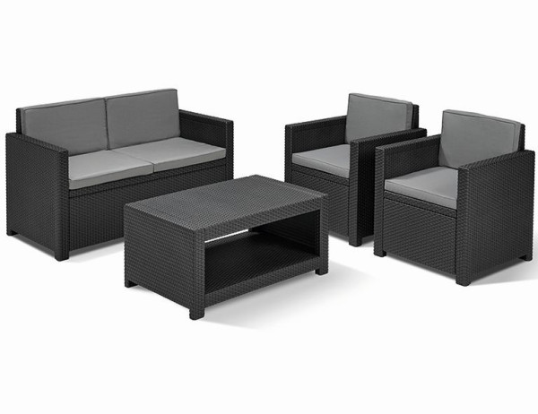 Loungeset Monaco in grau