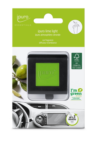 Car-Line ipuro LIME LIGHT in gelb aus Kunststoff