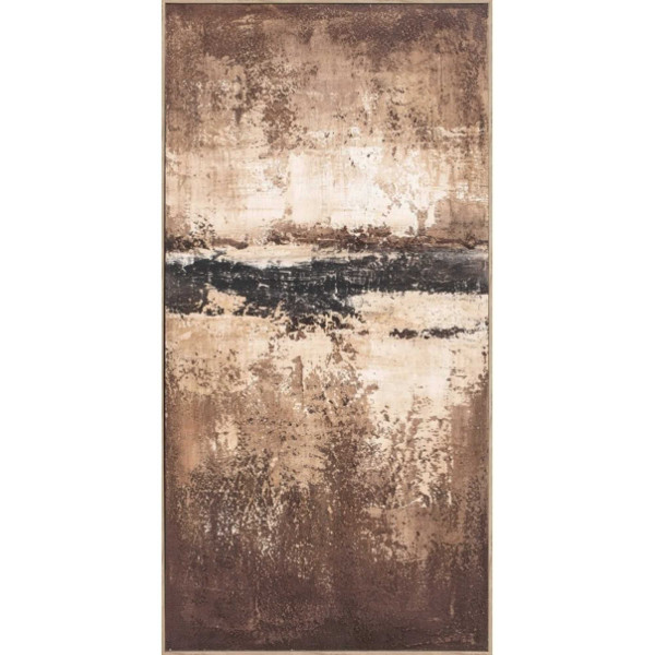 Originalbild DESERT HORIZON in braun aus Materialmix