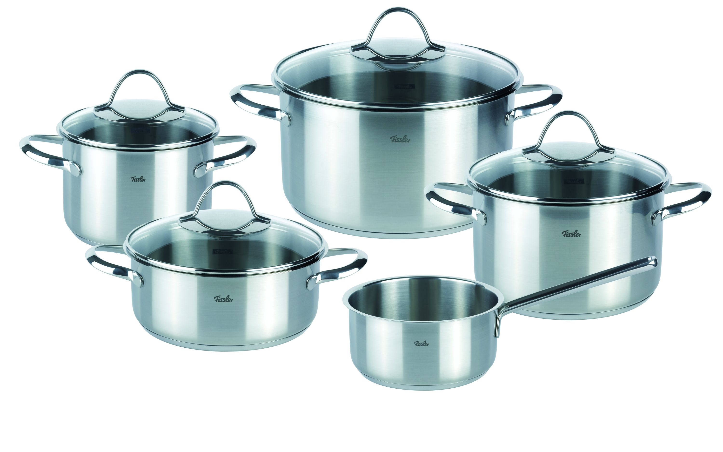 Kochtopf Paris Edelstahl grau FISSLER 002 114 16 000 D 16 cm