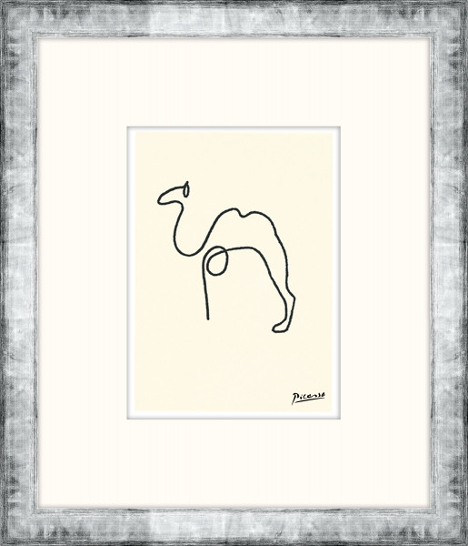 Gerahmtes-Bild PICASSO KAMEL