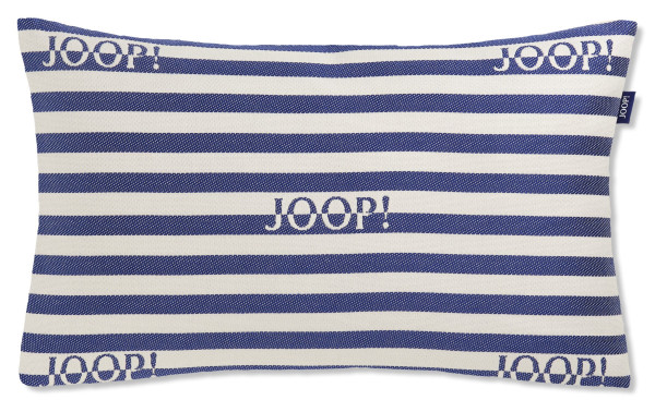 Kissen JOOP! FABRICS OUTDOOR E in navy aus Mischgewebe