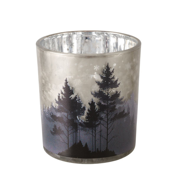 Windlicht NERANO in mehrfarbig aus Glas