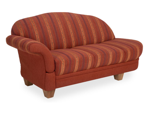 Recamiere Elastoform AGATA in terracotta aus Stoff