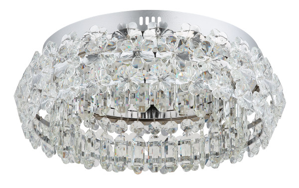 Deckenleuchte DIANN in verchromt aus Metall