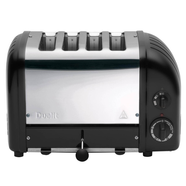 4-Scheiben-Toaster Dualit NewGen in schwarz aus Edelstahl