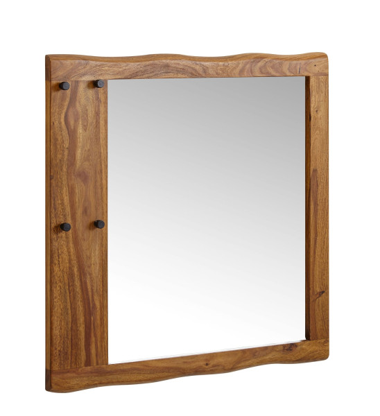 Spiegel in braun aus Holz