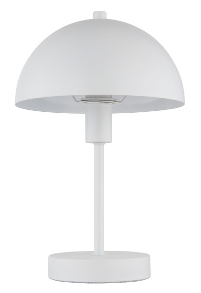 Tischleuchte ATOMA I in weiß aus Metall