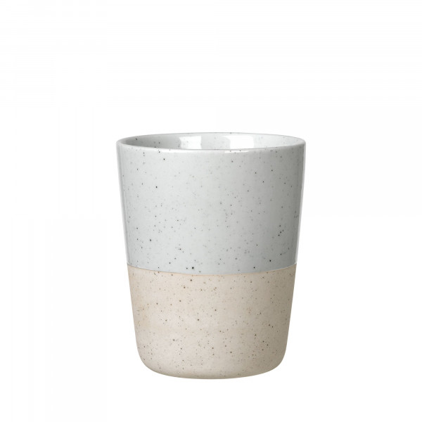 Becher SABLO in grau aus Keramik