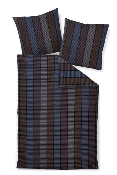 Bettwäsche MOMENTS Mako-Satin aus Baumwolle