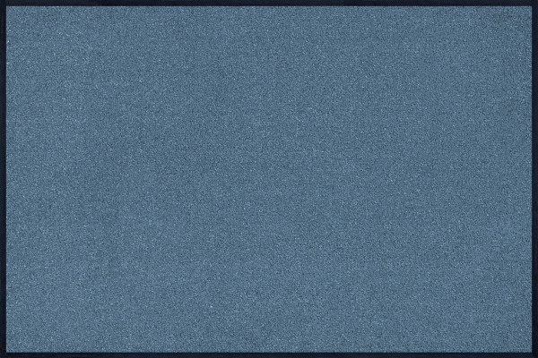 Fußmatte Trend-Colour Steel in blau aus Polyamid