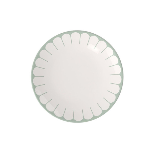 Speiseteller FLEUR vert