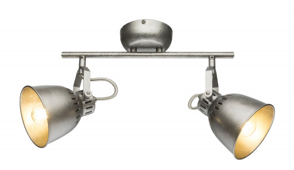 Strahler HERNAN in silberfarben aus Metall