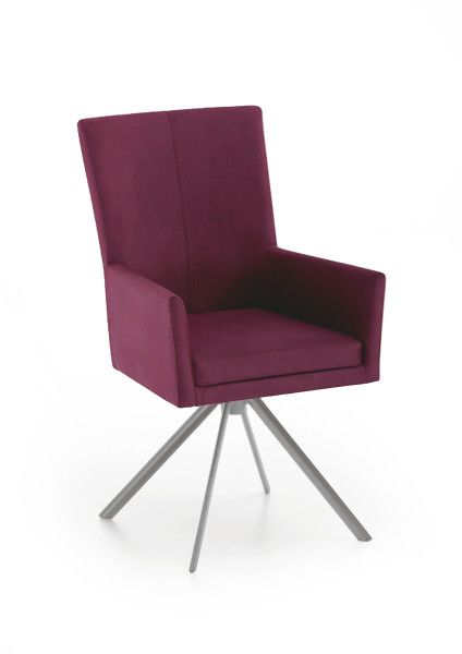 Polsterstuhl COLORADO in  Nirvana rot