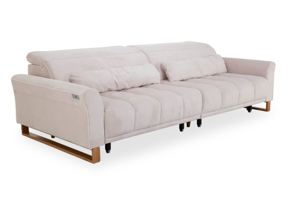 Megasofa SANSIBAR SKEDA in beige 23 aus Stoff