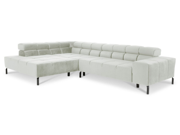 Polsterecke CATELYN in pearl aus Stoff