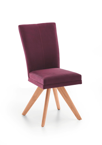 Polsterstuhl COLORADO in  Nirvana rot