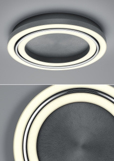 Deckenleuchte ELEMENTS BEN in schwarz aus Metall