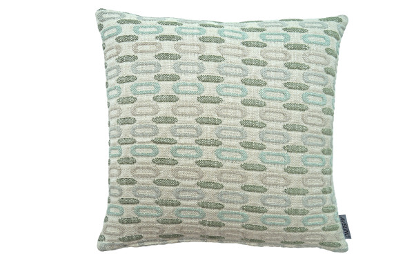 Kissenhülle TOFFEE in Salbei aus Mischgewebe