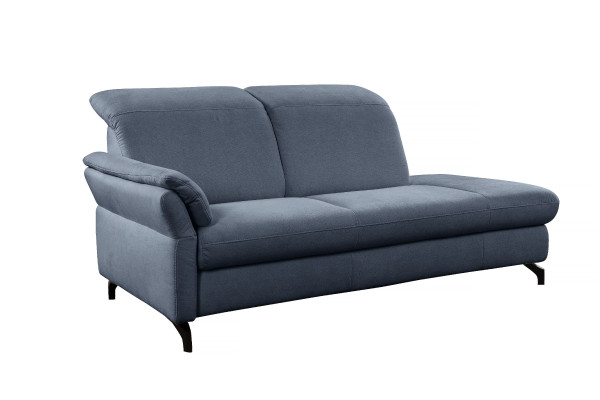 Recamiere vito SARDENA in taupe aus Stoff