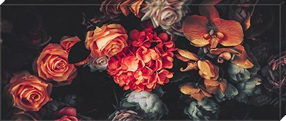 Keilrahmenbild VINTAGE FLOWERS