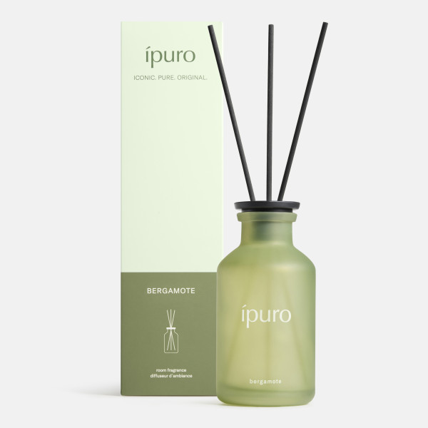 Raumduft ipuro BERGAMOTE in grün aus Glas