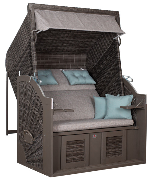 Strandkorb CLASSIC XL in grau