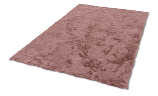 Teppich TENDER in rosa aus Polyester