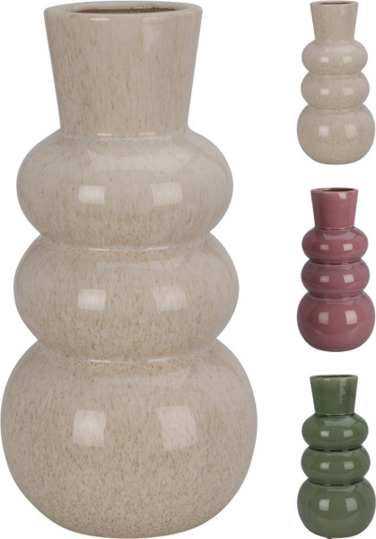 Vase in mehrfarbig