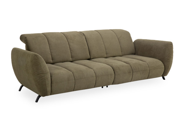 Megasofa PENELOPE in OLIVE aus Stoff