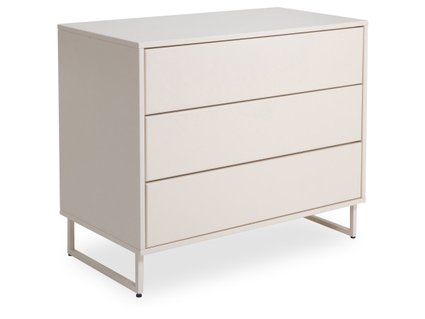 Kommode arena AVIVA in creme aus Lack