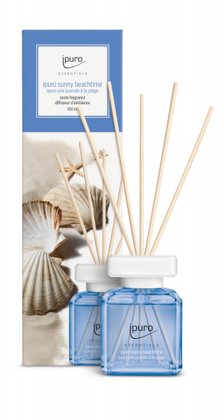 Raumduft ipuro SUNNY BEACHTIME in transparent aus Glas