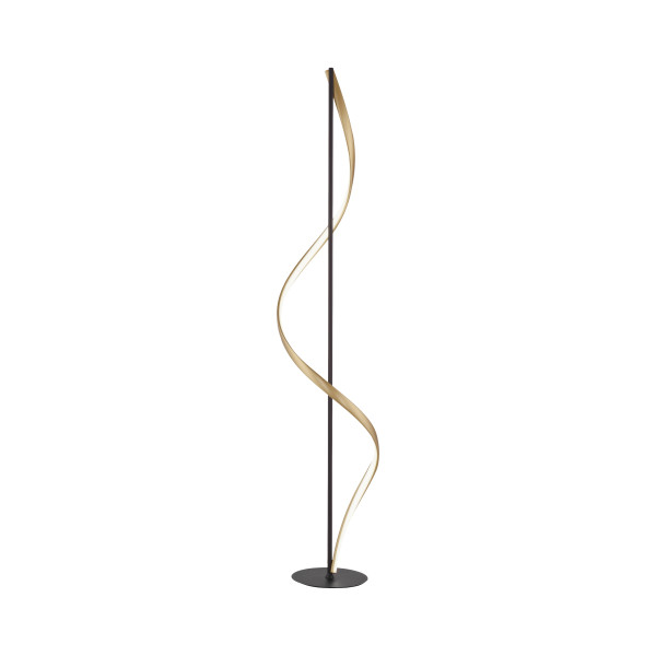 Stehleuchte Q-SWING in anthrazit aus Metall