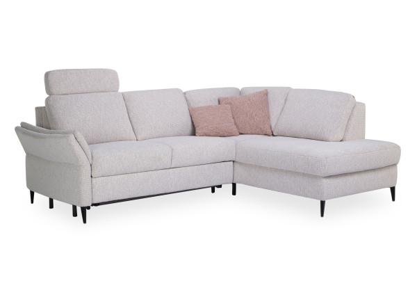 Polsterecke Rolf Weber HOLLE in natur aus Stoff