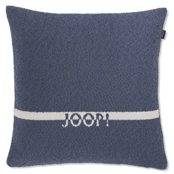 Kissen JOOP! FABRICS OUTDOOR N in navy aus Mischgewebe