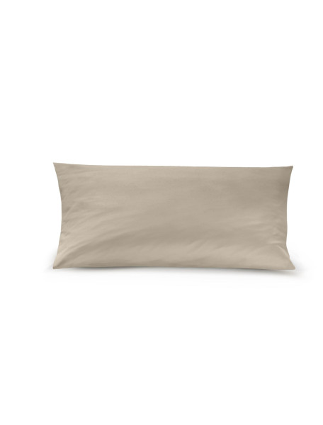 Kissenbezug PARIS Satin in beige aus Baumwolle