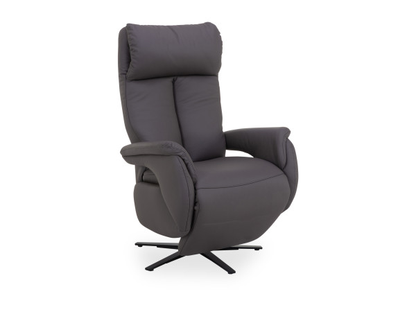 Relaxsessel vito VARIETY 2.0 in graublau aus Leder