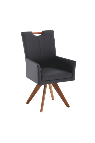 Polsterstuhl COLORADO in  Napoli schwarz