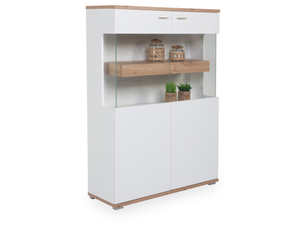 Highboard HARPER CRAWLEY in Eiche aus Dekor