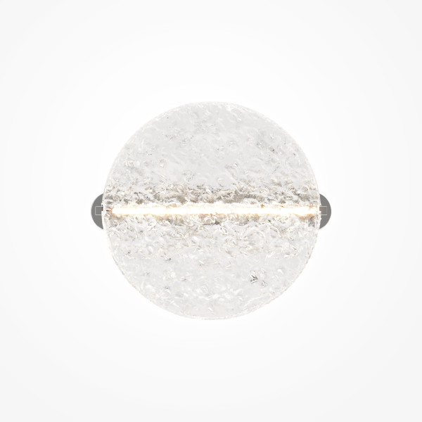 Wandleuchte MANGATA in chromfarben aus Metall