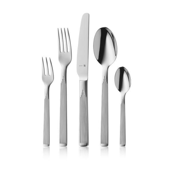 Besteckgarnitur WMF in silberfarben aus Metall